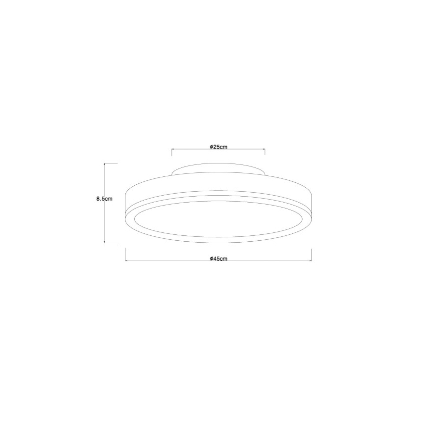 Globo - LED-kattovalaisin LED/24W/230V 3000K halkaisija 45 cm