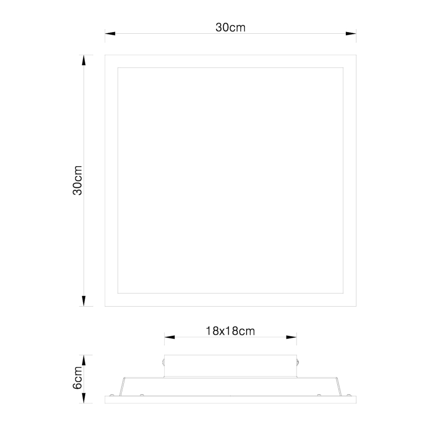 Globo - LED-kattovalaisin LED/12W/230V