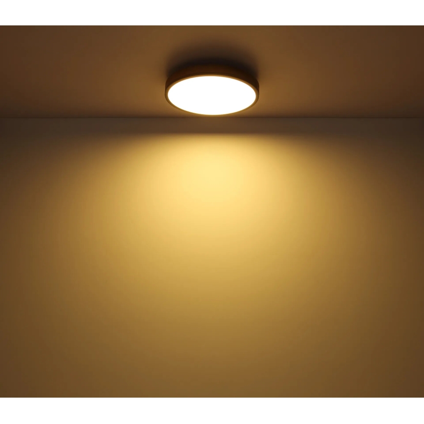 Globo - Himmennettävä LED-kattovalaisin LED/40W/230V 2700-6500K halkaisija 60 cm + kauko-ohjaus ruskea/harmaa