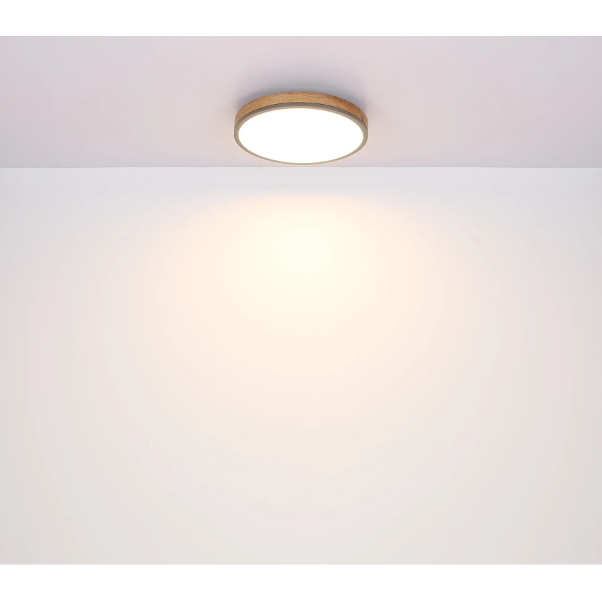 Globo - Himmennettävä LED-kattovalaisin LED/40W/230V 2700-6500K halkaisija 60 cm + kauko-ohjaus ruskea/harmaa