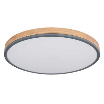 Globo - Himmennettävä LED-kattovalaisin LED/40W/230V 2700-6500K halkaisija 60 cm + kauko-ohjaus ruskea/harmaa