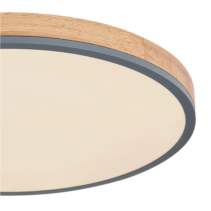 Globo - Himmennettävä LED-kattovalaisin LED/40W/230V 2700-6500K halkaisija 60 cm + kauko-ohjaus ruskea/harmaa