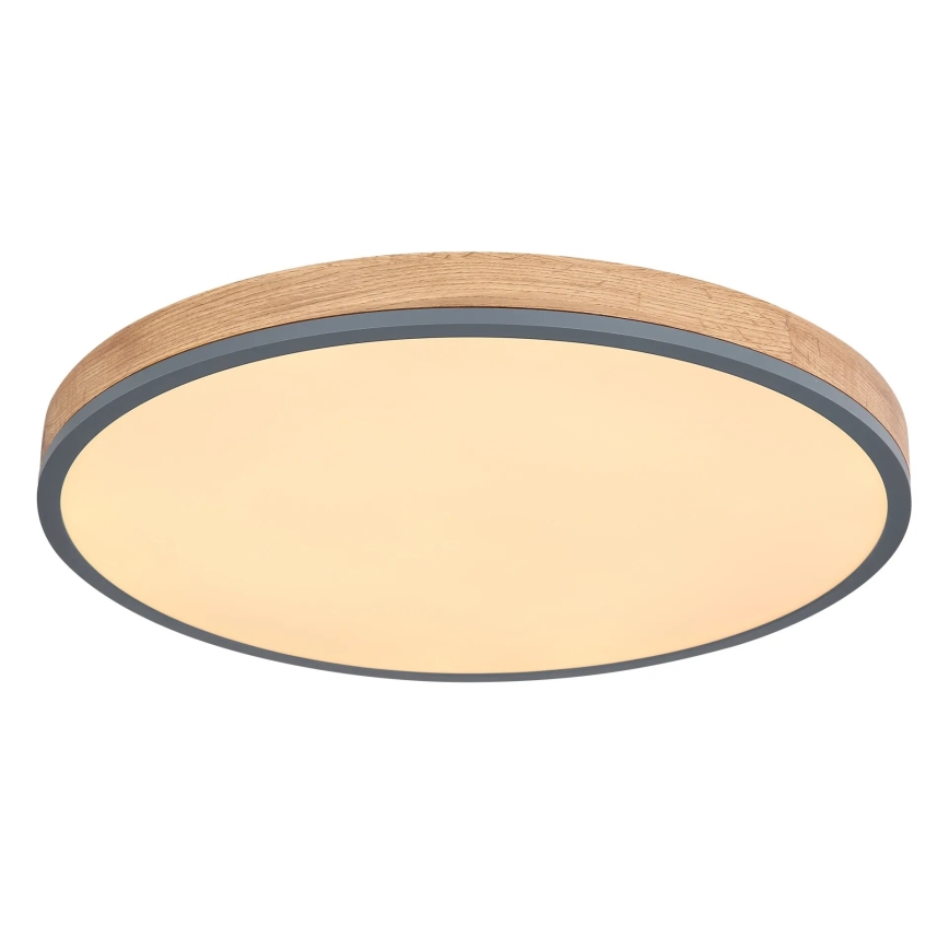 Globo - Himmennettävä LED-kattovalaisin LED/40W/230V 2700-6500K halkaisija 60 cm + kauko-ohjaus ruskea/harmaa