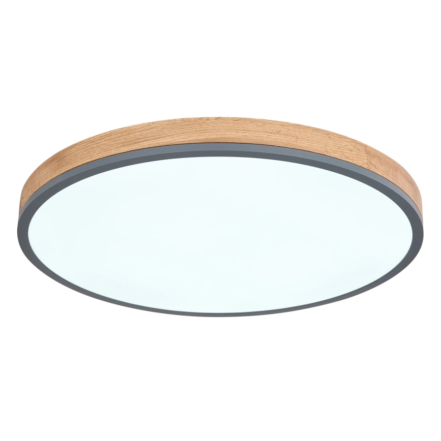 Globo - Himmennettävä LED-kattovalaisin LED/40W/230V 2700-6500K halkaisija 60 cm + kauko-ohjaus ruskea/harmaa