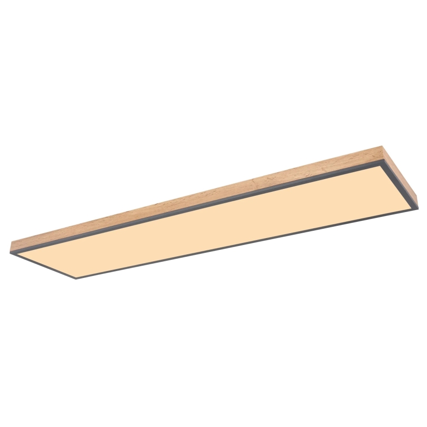 Globo - Himmennettävä LED-kattovalaisin LED/36W/230V 2700-6500K + kauko-ohjaus ruskea/harmaa