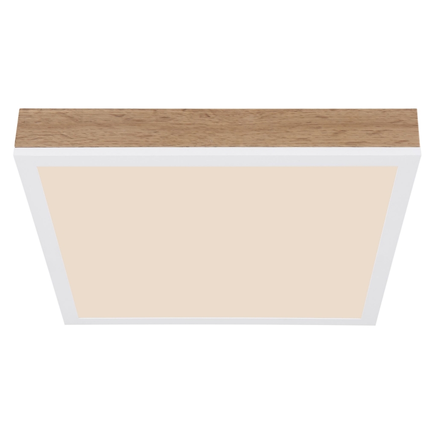Globo - LED-kattovalaisin LED/12W/230V 30x30 cm ruskea