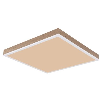 Globo - Himmennettävä LED-kattovalaisin LED/24W/230V 2700-6500K + kauko-ohjaus ruskea/valkoinen