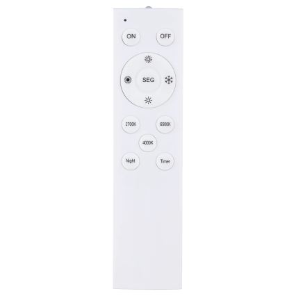 Globo - Himmennettävä LED-kattovalaisin LED/24W/230V 2700-6500K + kauko-ohjaus ruskea/valkoinen