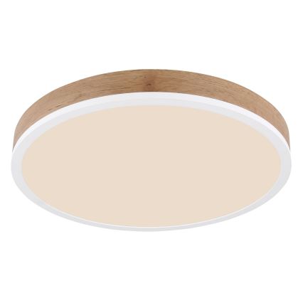 Globo - LED-kattovalaisin LED/24W/230V halkaisija 45 cm ruskea