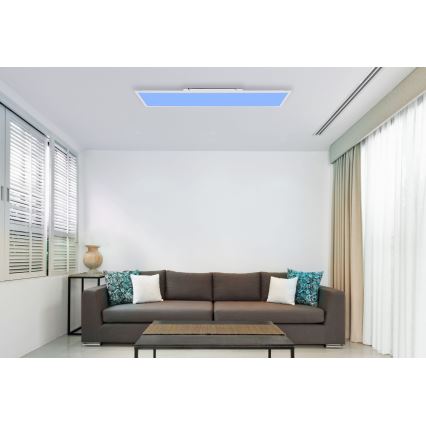 Globo - LED RGBW Himmennettävä kattovalo LED/44W/230V Wi-Fi Tuya + kauko-ohjaus