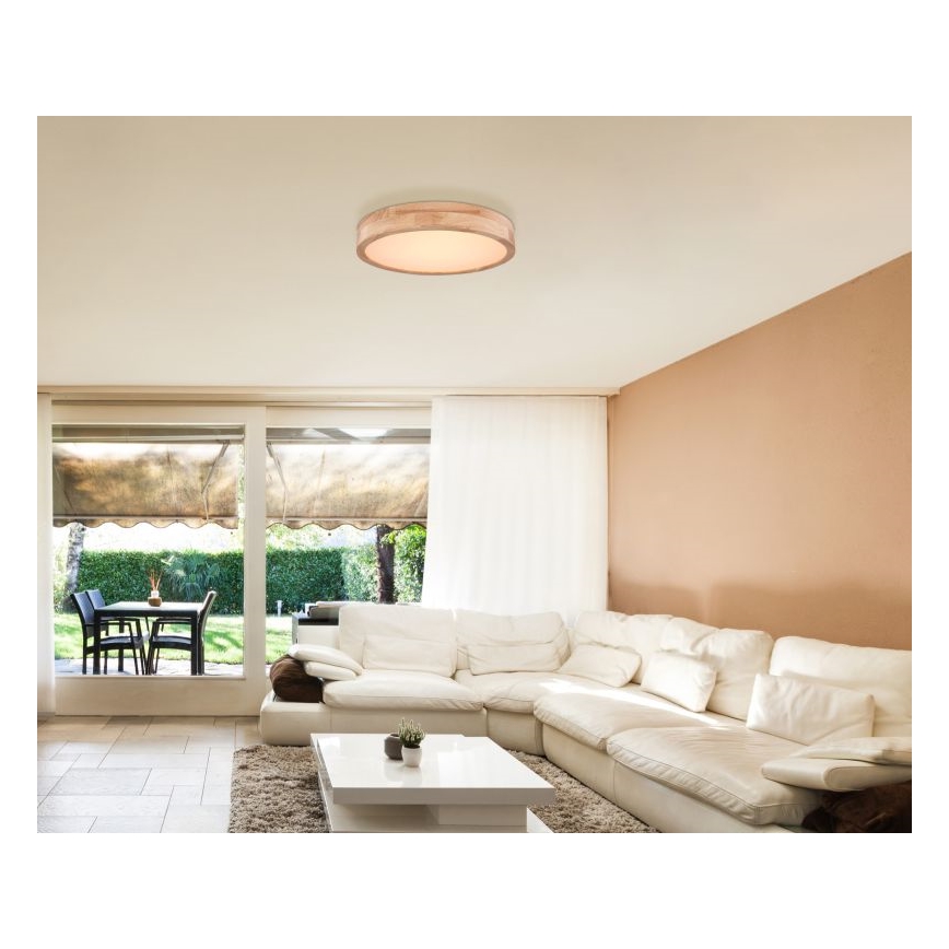 Globo - Himmennettävä LED-kattovalaisin LED/24W/230V 3000-6000K + kauko-ohjaus