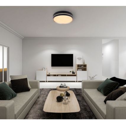 Globo - Himmennettävä LED-kattovalaisin LED/24W/230V + kauko-ohjaus