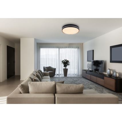 Globo - Himmennettävä LED-kattovalaisin LED/40W/230V 2700-6500K + kauko-ohjaus