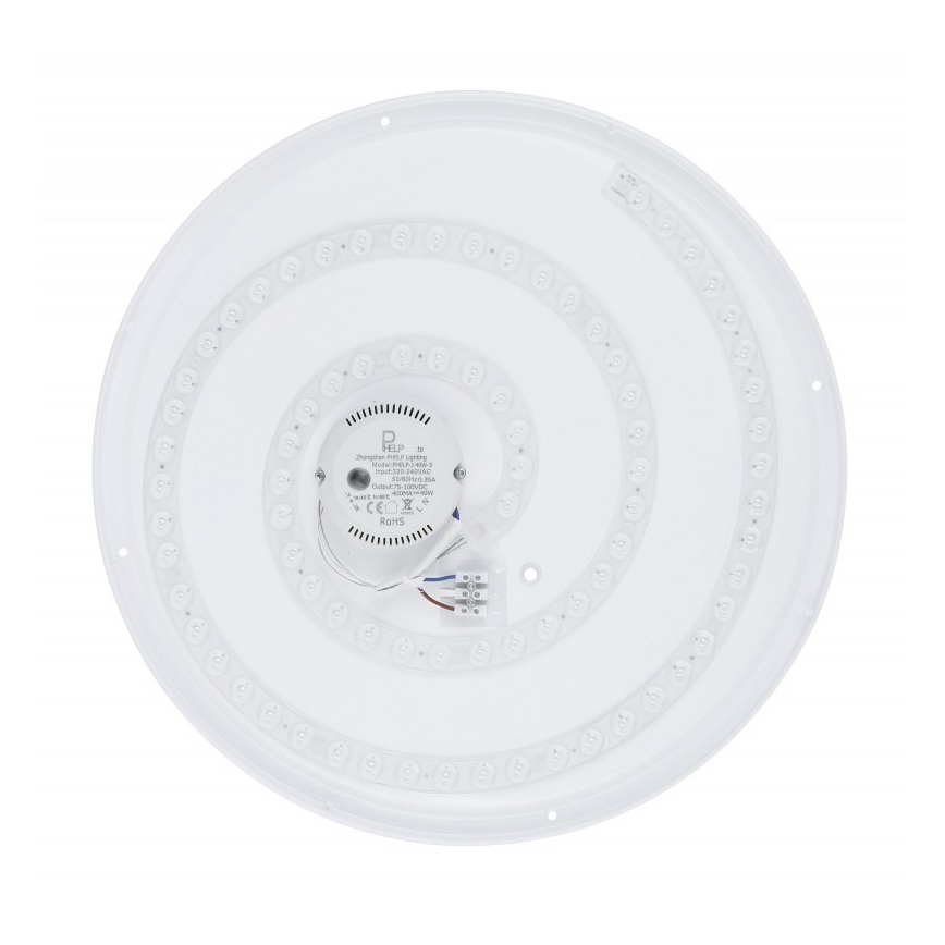 Globo - Himmennettävä LED-kattovalaisin LED/40W/230V 2700-6500K + kauko-ohjaus