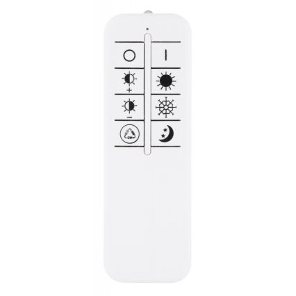 Globo - Himmennettävä LED-kattovalaisin LED/40W/230V 2700-6500K + kauko-ohjaus