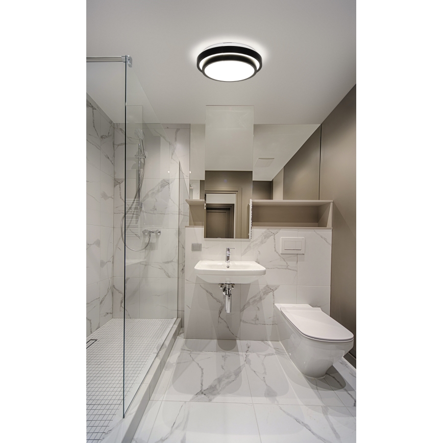 Globo - LED Kylpyhuoneen kattovalaisin anturilla LED/18W/230V IP44