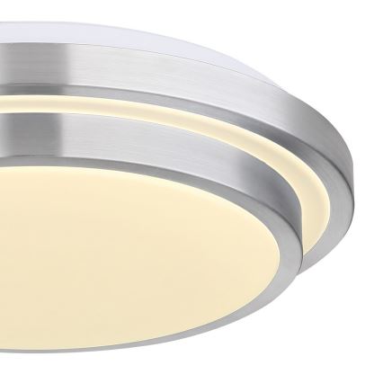 Globo - LED Kylpyhuoneen kattovalaisin anturilla LED/18W/230V IP44