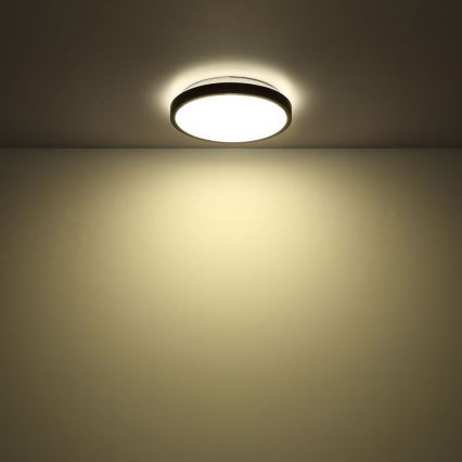 Globo - LED Kylpyhuoneen kattovalaisin anturilla LED/18W/230V IP44