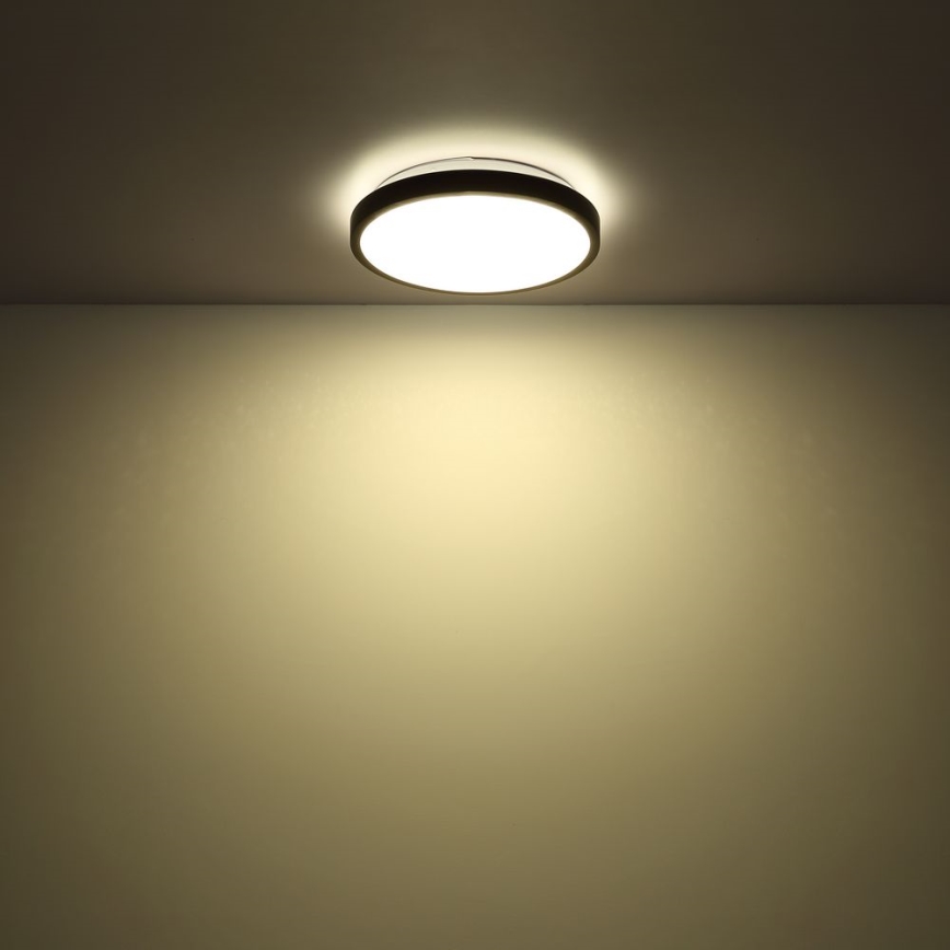 Globo - LED Kylpyhuoneen kattovalaisin anturilla LED/18W/230V IP44