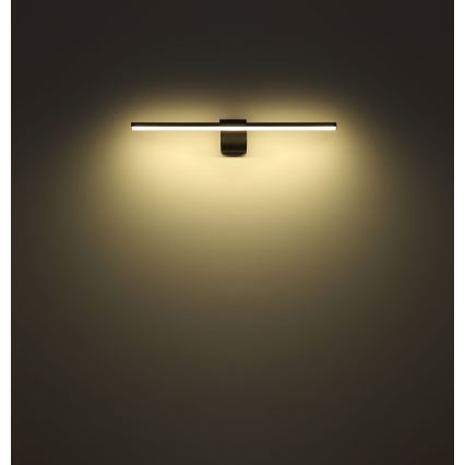 Globo - Kylpyhuoneen LED-peilivalo LED/10W/230V 60,8 cm IP44 musta