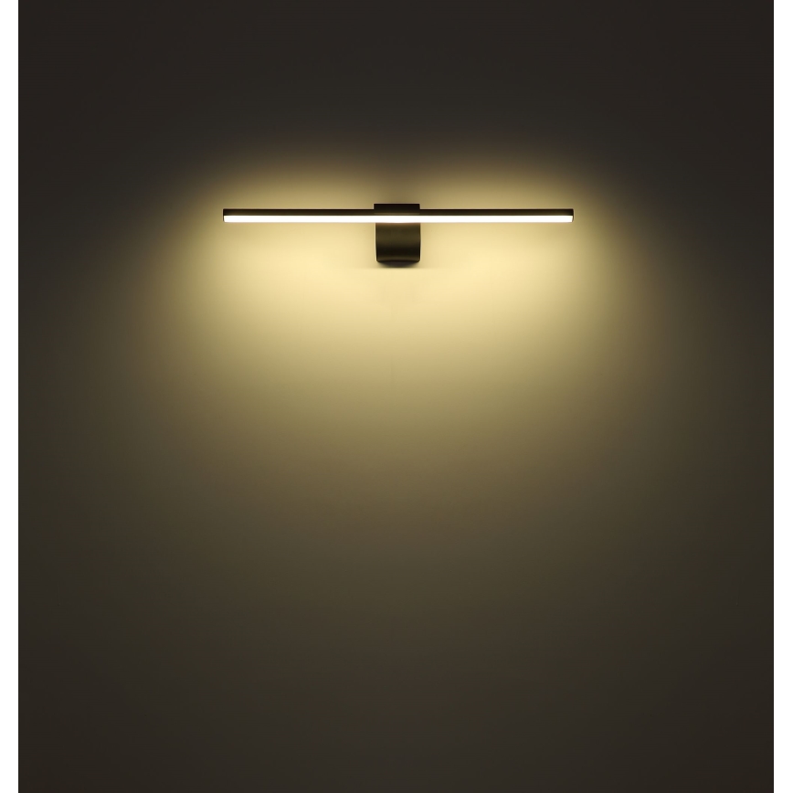 Globo - Kylpyhuoneen LED-peilivalo LED/10W/230V 60,8 cm IP44 musta