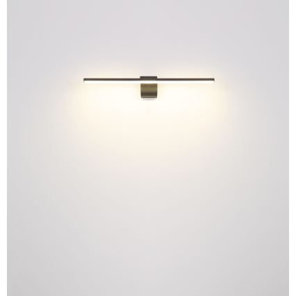 Globo - Kylpyhuoneen LED-peilivalo LED/10W/230V 60,8 cm IP44 musta