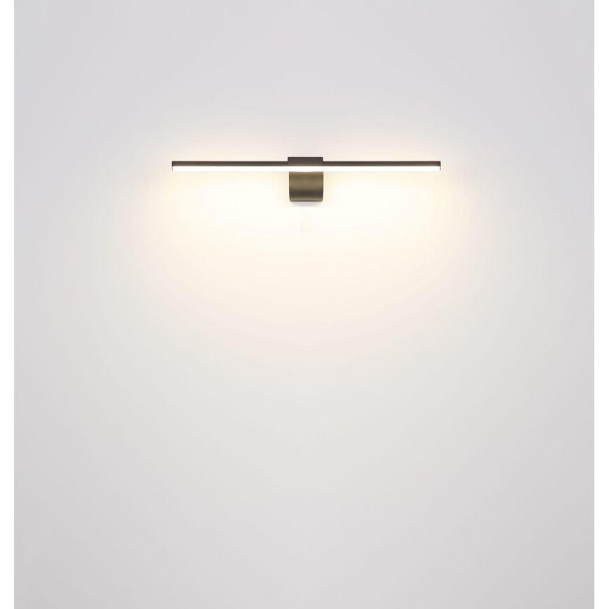 Globo - Kylpyhuoneen LED-peilivalo LED/10W/230V 60,8 cm IP44 musta