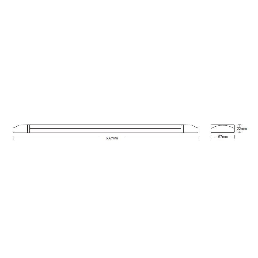 Globo - LED-seinävalaisin kylpyhuoneeseen LED/18W/230V IP65