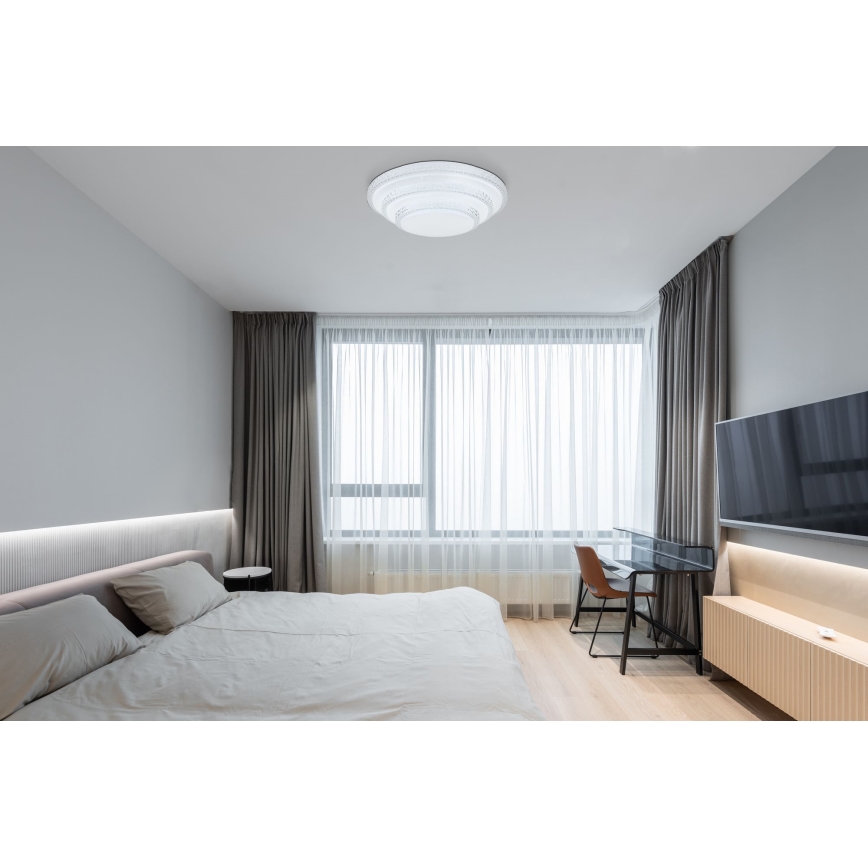 Globo - Himmennettävä LED-kattovalaisin LED/30W/230V TUYA Wi-Fi + kauko-ohjaus