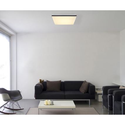 Globo - Himmennettävä LED-kattovalaisin LED/24W/230V Wi-Fi Tuya + kauko-ohjaus