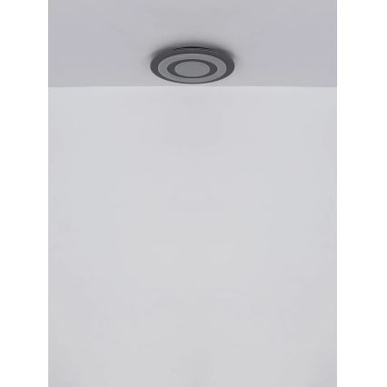 Globo - LED-kattovalaisin LED/24W/230V 3000K halkaisija 32 cm antrasiitti