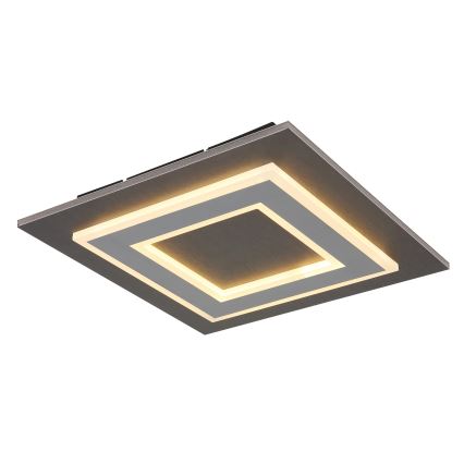 Globo - LED-kattovalaisin LED/24W/230V 3000K 32x32 cm antrasiitti