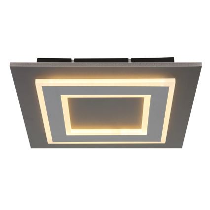 Globo - LED-kattovalaisin LED/24W/230V 3000K 32x32 cm antrasiitti