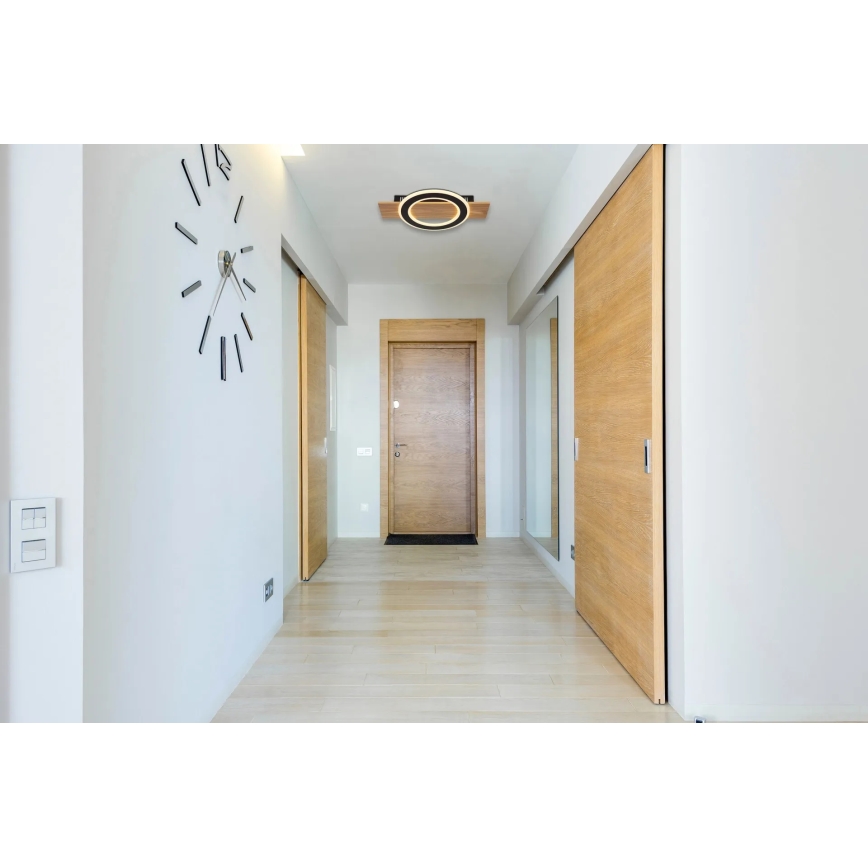 Globo - LED-kattovalaisin LED/18W/230V ruskea