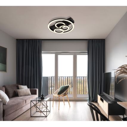Globo - Himmennettävä LED-kattovalaisin LED/40W/230V 2700-6500K halkaisija 35x33 cm + kauko-ohjaus
