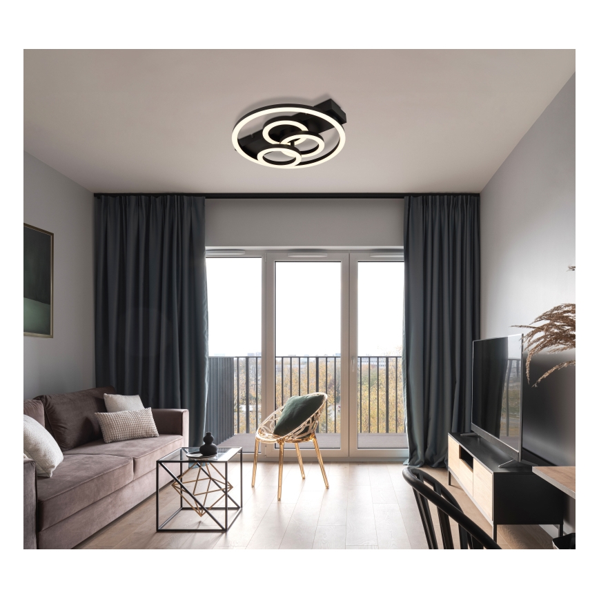 Globo - Himmennettävä LED-kattovalaisin LED/40W/230V 2700-6500K halkaisija 35x33 cm + kauko-ohjaus