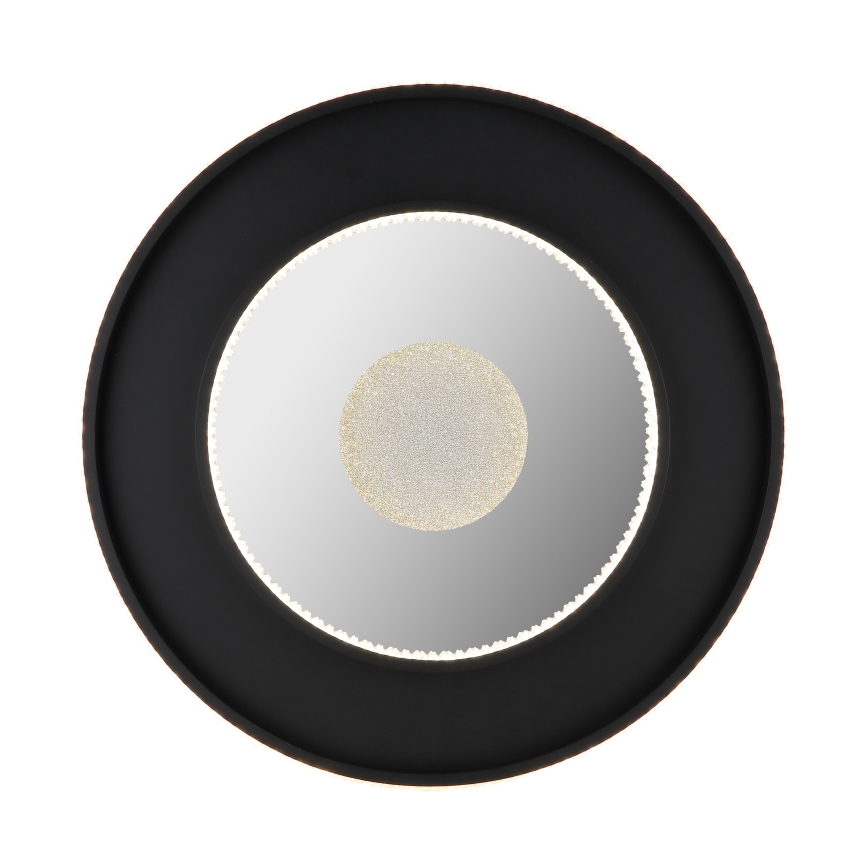 Globo - LED himmennettävä kattovalaisin LED/30W/230V 2700-6500K halkaisija 52,5 cm musta + kaukosäädin