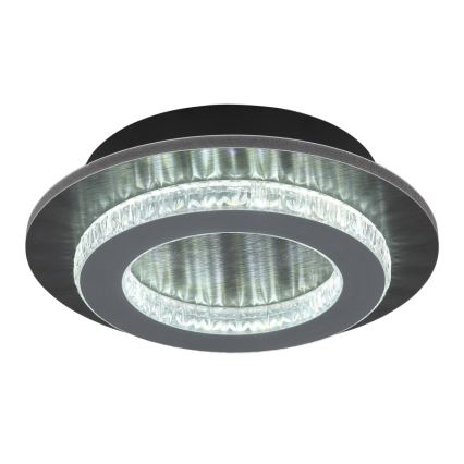 Globo - LED-kattovalaisin LED/12W/230V, 3 värilämpötilavaihtoehtoa (3000/4000/6500 K), Ø 20 cm, antrasiitti