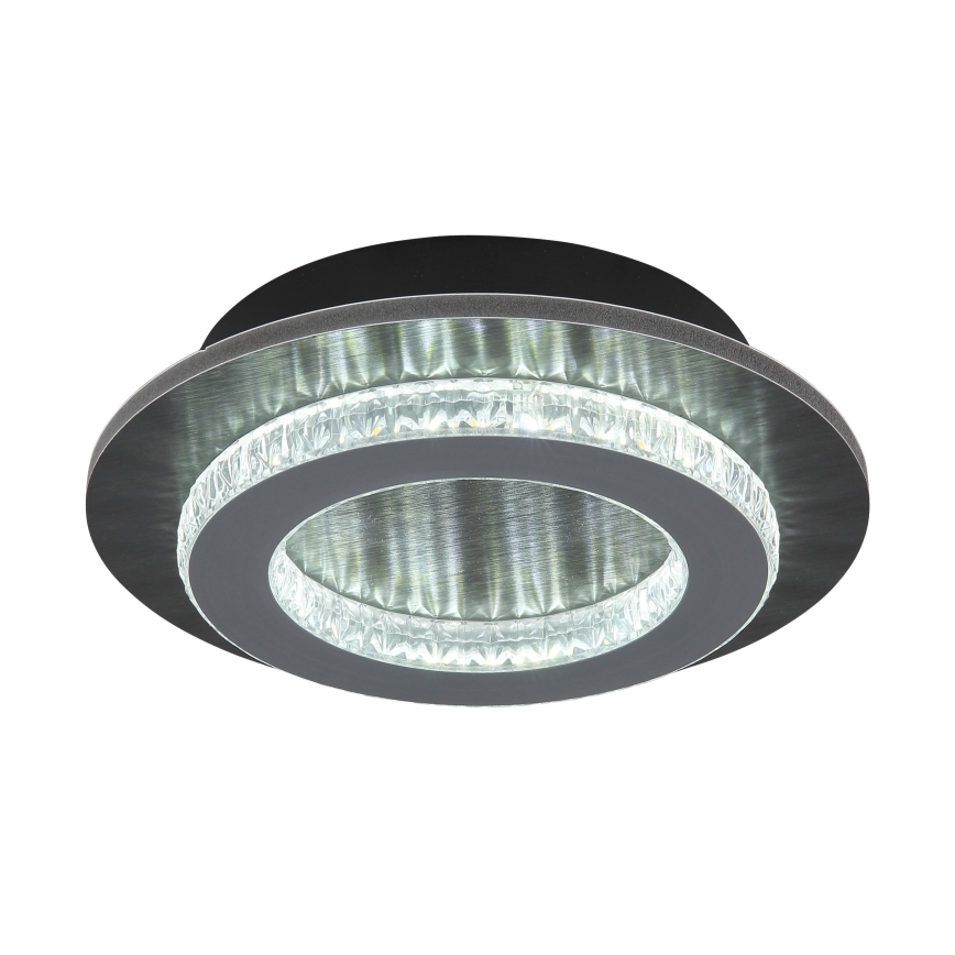 Globo - LED-kattovalaisin LED/12W/230V, 3 värilämpötilavaihtoehtoa (3000/4000/6500 K), Ø 20 cm, antrasiitti