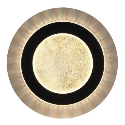 Globo - LED-kattovalaisin 12W/230V 3000/4000/6500K halkaisija 20 cm musta