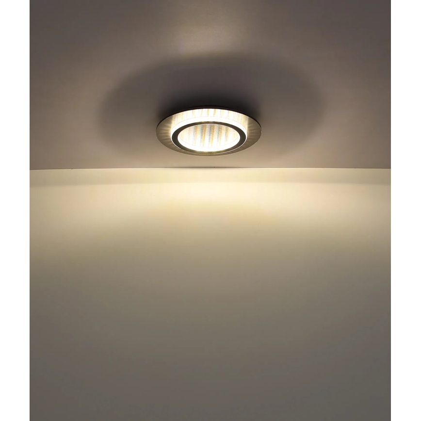 Globo - LED-kattovalaisin LED/24W/230V 3000/4000/6500K Ø 35 cm antrasiitti