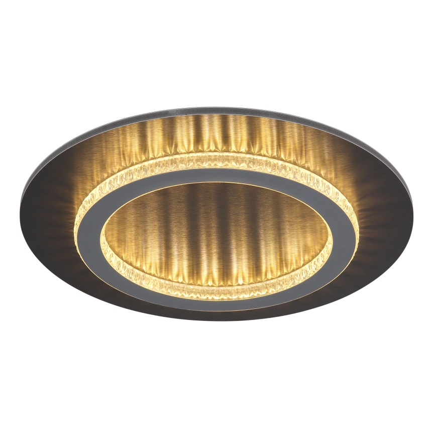 Globo - LED-kattovalaisin LED/24W/230V 3000/4000/6500K Ø 35 cm antrasiitti