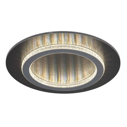 Globo - LED-kattovalaisin LED/24W/230V 3000/4000/6500K Ø 35 cm antrasiitti