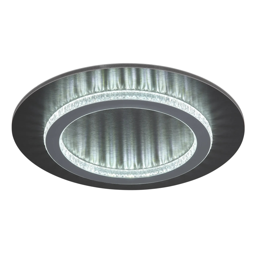 Globo - LED-kattovalaisin LED/24W/230V 3000/4000/6500K Ø 35 cm antrasiitti