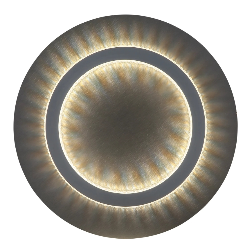 Globo - LED-kattovalaisin LED/24W/230V 3000/4000/6500K Ø 35 cm antrasiitti