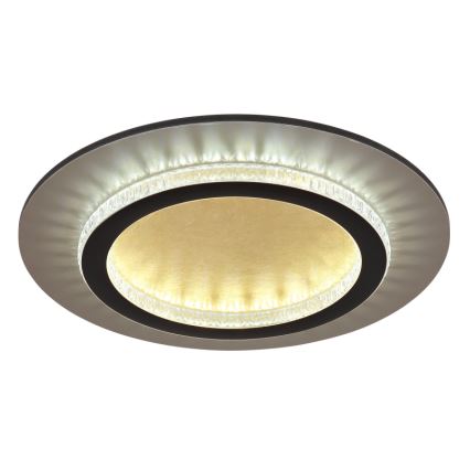 Globo - LED-kattovalaisin LED/24W/230V 3000/4000/6500K halkaisija 35 cm musta