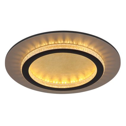 Globo - LED-kattovalaisin LED/24W/230V 3000/4000/6500K halkaisija 35 cm musta