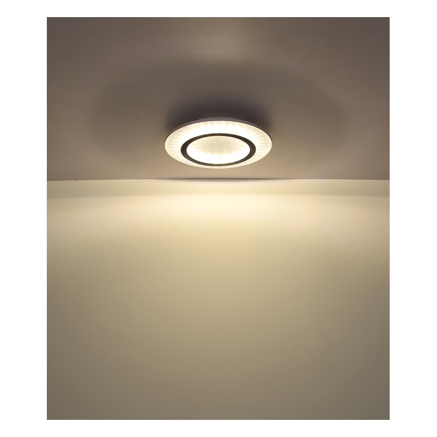 Globo - LED-kattovalaisin LED/24W/230V 3000/4000/6500K Ø 35 cm valkoinen