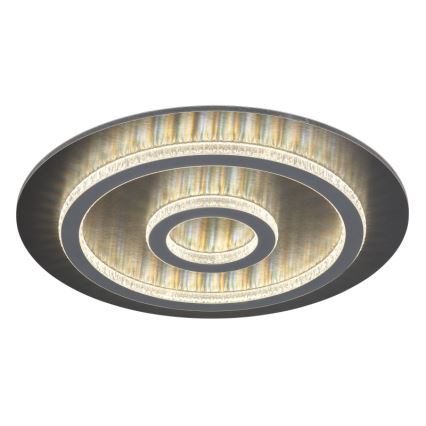 Globo - himmennettävä LED-kattovalaisin LED/40W/230V 3000-6500K halkaisija 45 cm antrasiitti + kaukosäädin