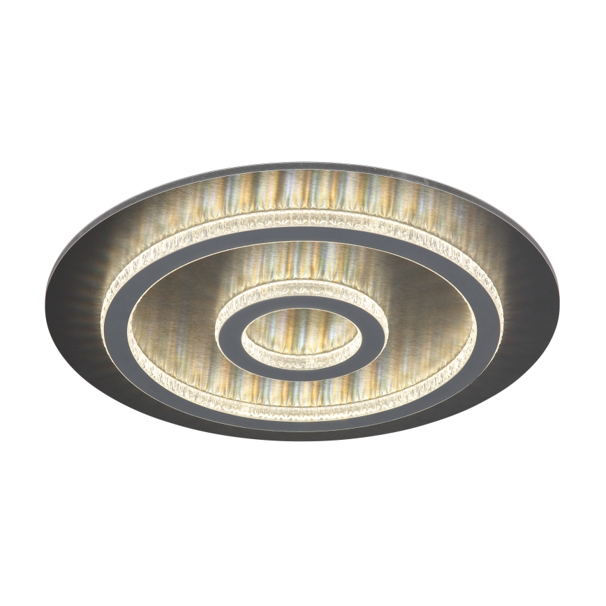 Globo - himmennettävä LED-kattovalaisin LED/40W/230V 3000-6500K halkaisija 45 cm antrasiitti + kaukosäädin